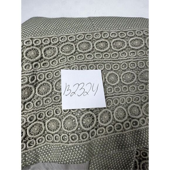 Nanette Lepore Bohemian Cotton Blend Lined Short Blazer Bize 12 Embroidered Trim - Picture 13 of 13